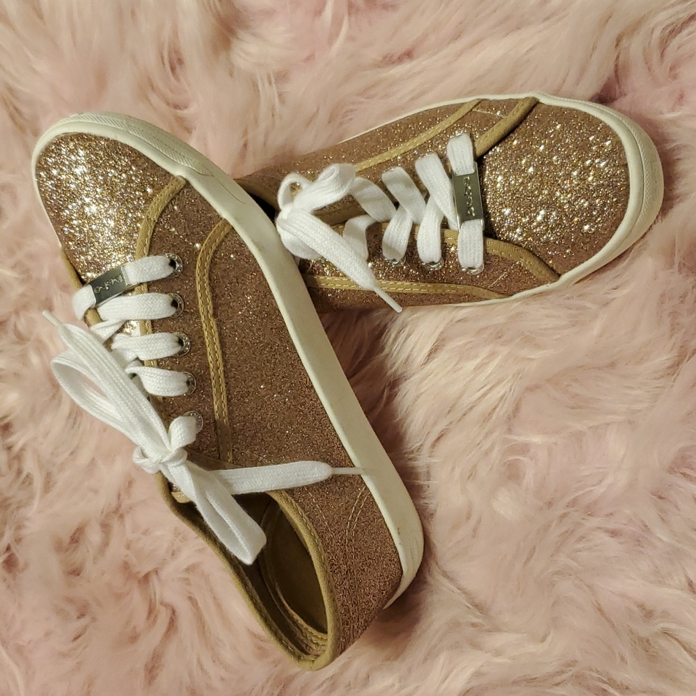 Bebe tennis pink glitter size 8